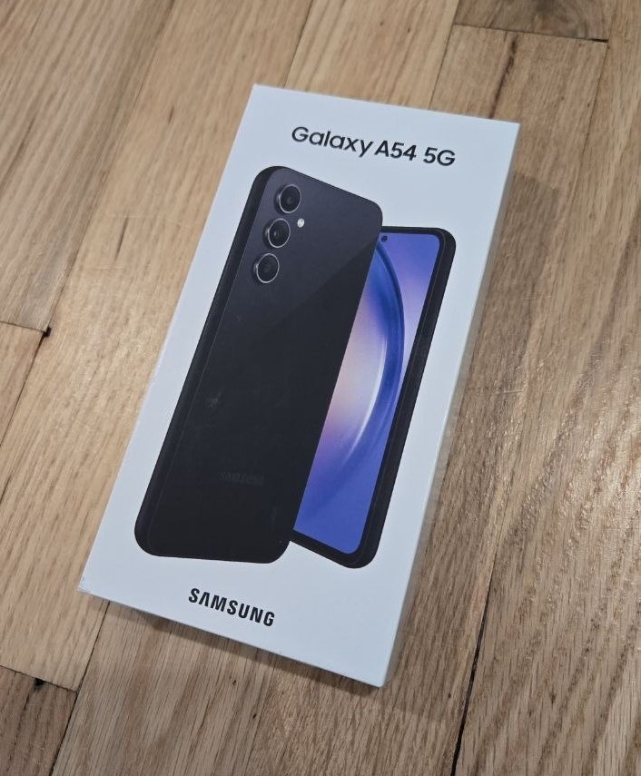 Samsung Galaxy A54 – 128 GB – Awesome Graphite (Unlocked) & Accessories