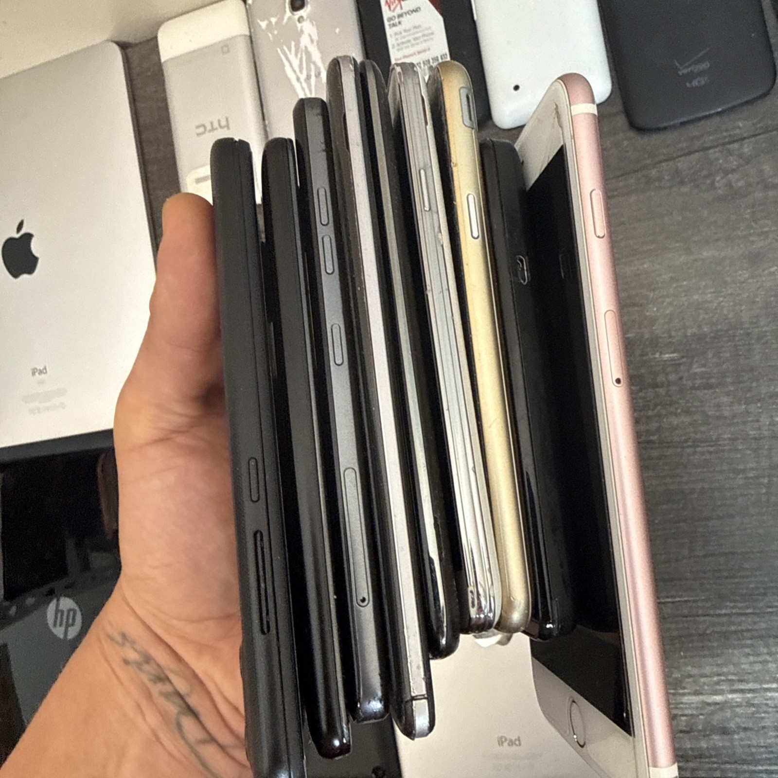 Large Lot of Mixed Smartphones & Tablets – Repair/Parts – Bulk Sale – As Is
