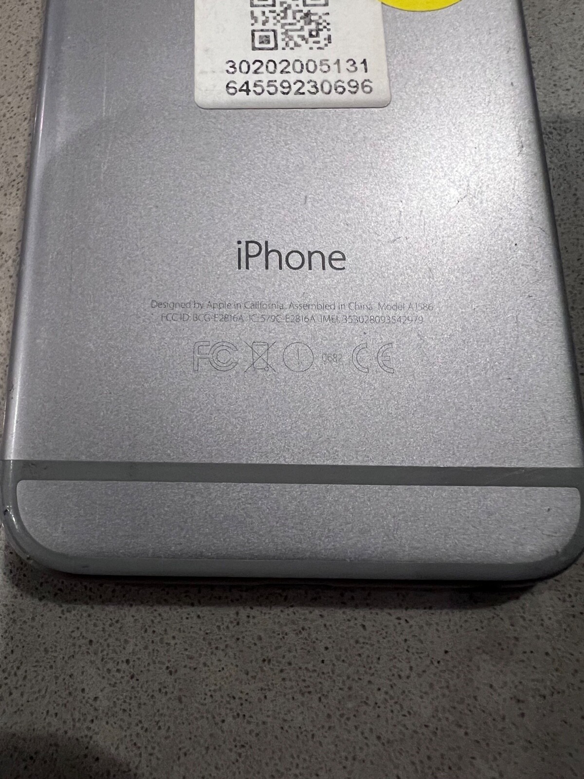 As-is Defective Apple iPhone 6 A1549 16GB – A18