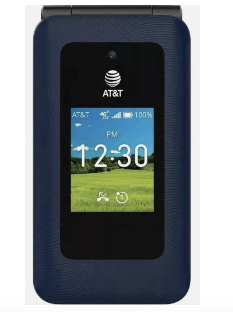 No contract Flip Phone UNLIMITED MONTH $20 plan included H2O Wireless “Flex”