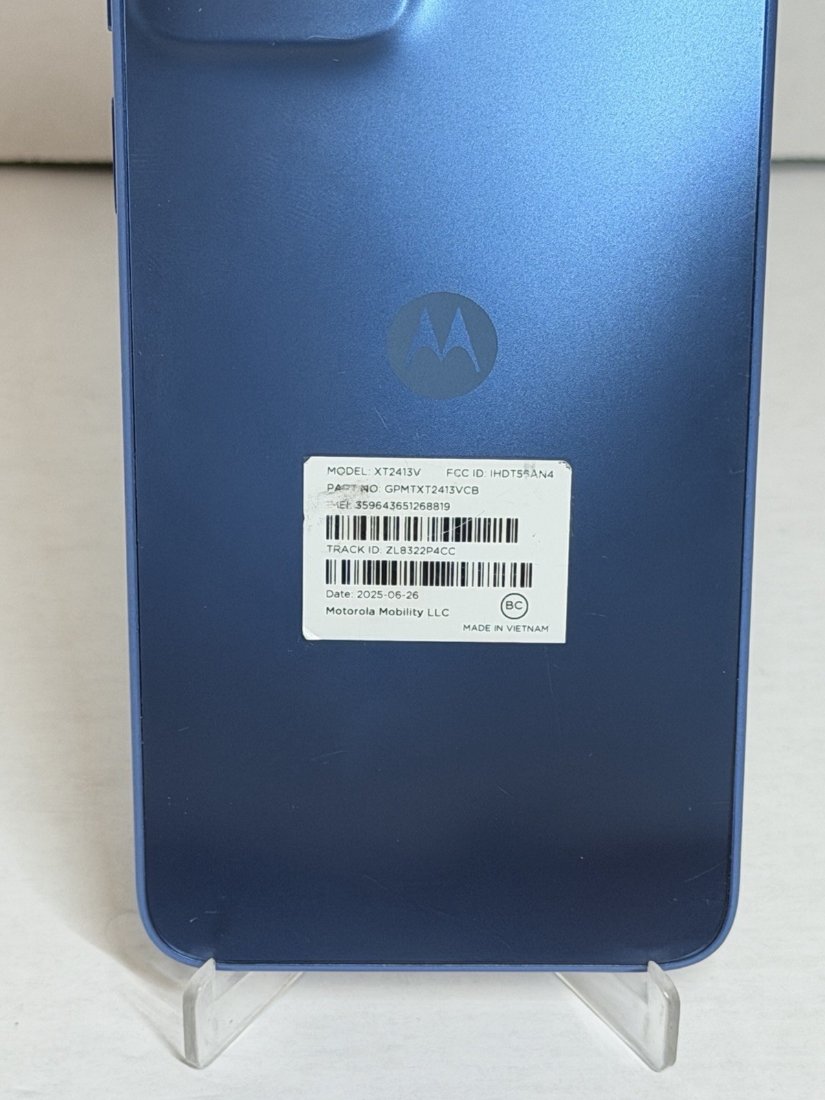 Motorola Moto G Play XT2413V Tracfone 64GB 50MP – Blue B1