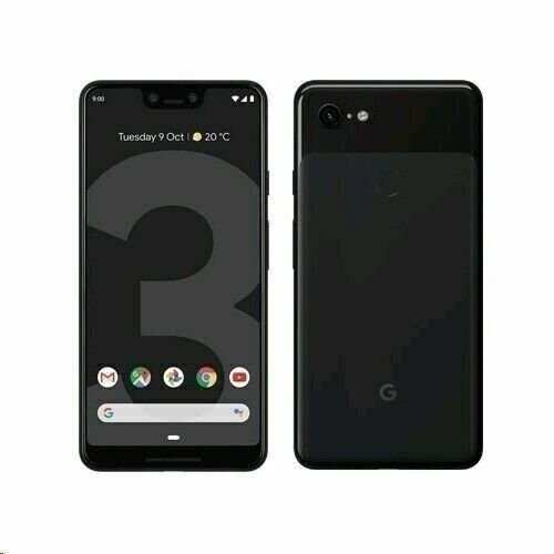Google – Pixel 3 with 64GB Memory Cell Phone (Unlocked) – Just Black