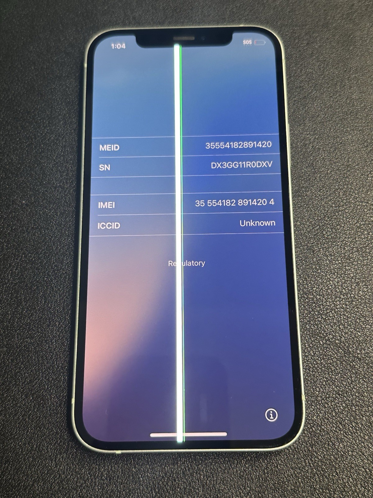 Apple iPhone 12 – Green – FOR PARTS ONLY