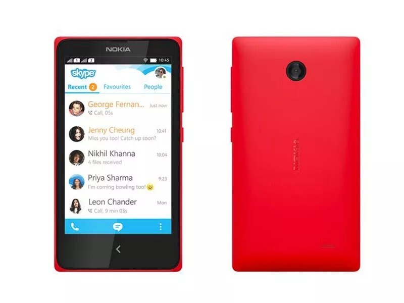 Unlocked 3G Nokia X Dual Sim Quad Core Original 4GB ROM 3MP WIFI GPS Phone 4.0”