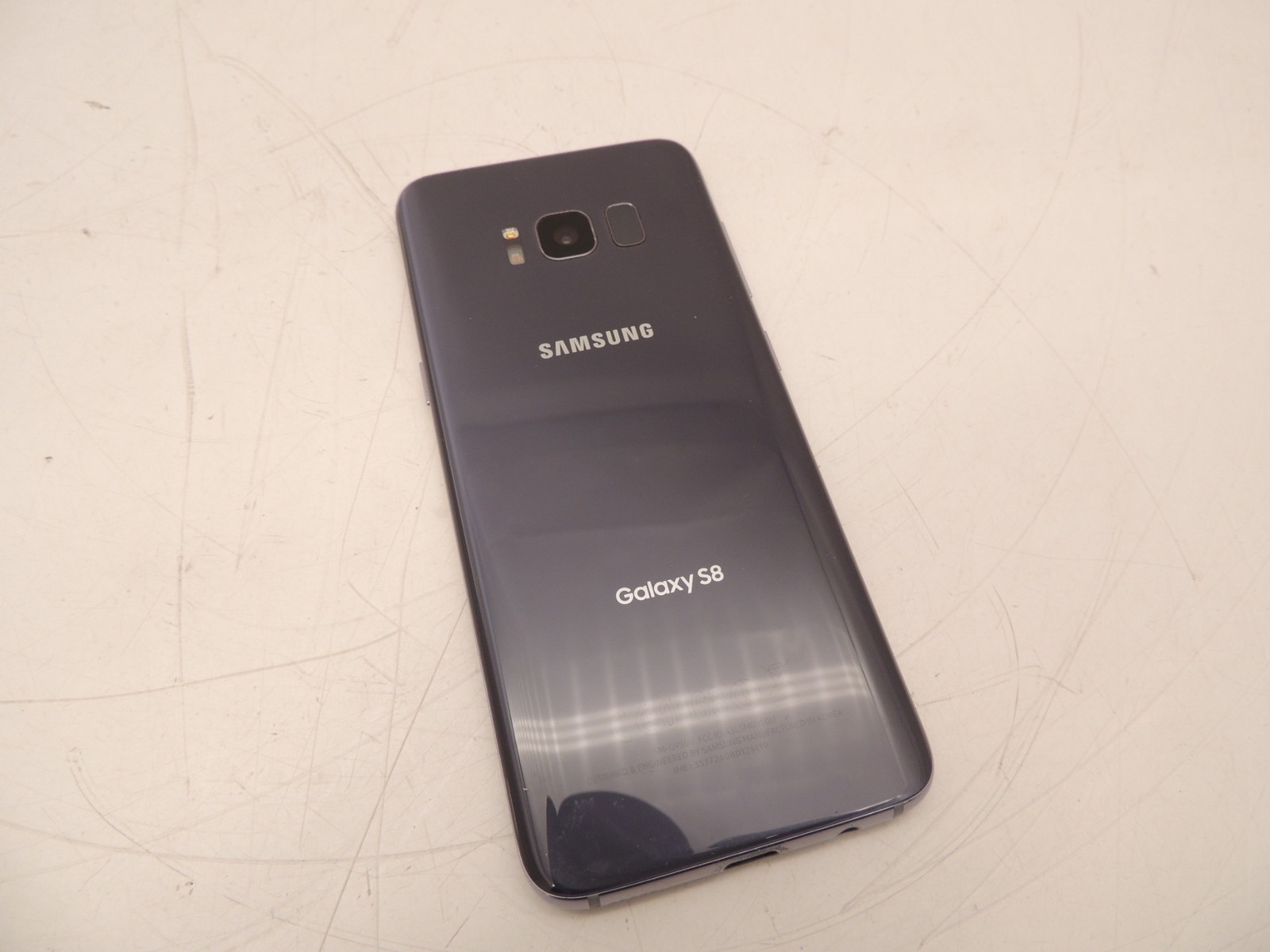 Samsung Galaxy S8 SM-G950U 5.8″ Violet Gray 64GB 4G LTE AT&T Phone Clean ESN
