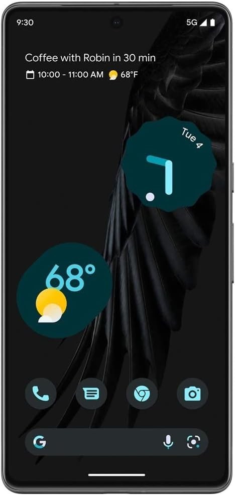 Google Pixel 7 – 128GB – Stormy Black (AT&T) *Image Burn*