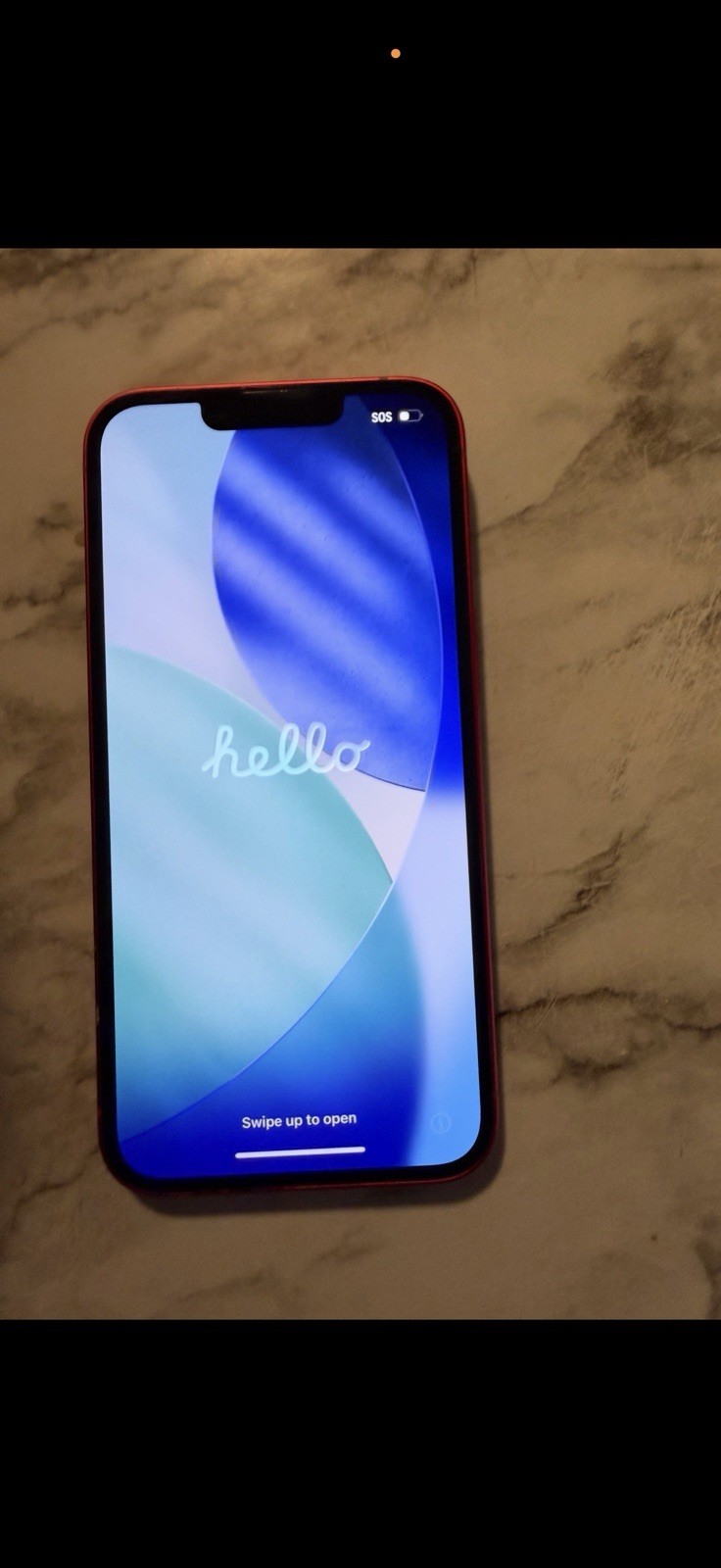 Apple iPhone 14 Red Smartphone with Box Face Recognition Touchscreen
