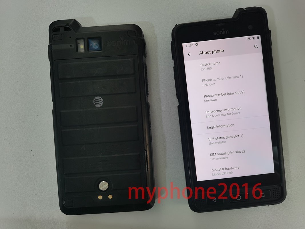 Sonim XP8 XP8800 64GB Unlocked Rugged Usedphone Dual SIM Very Good