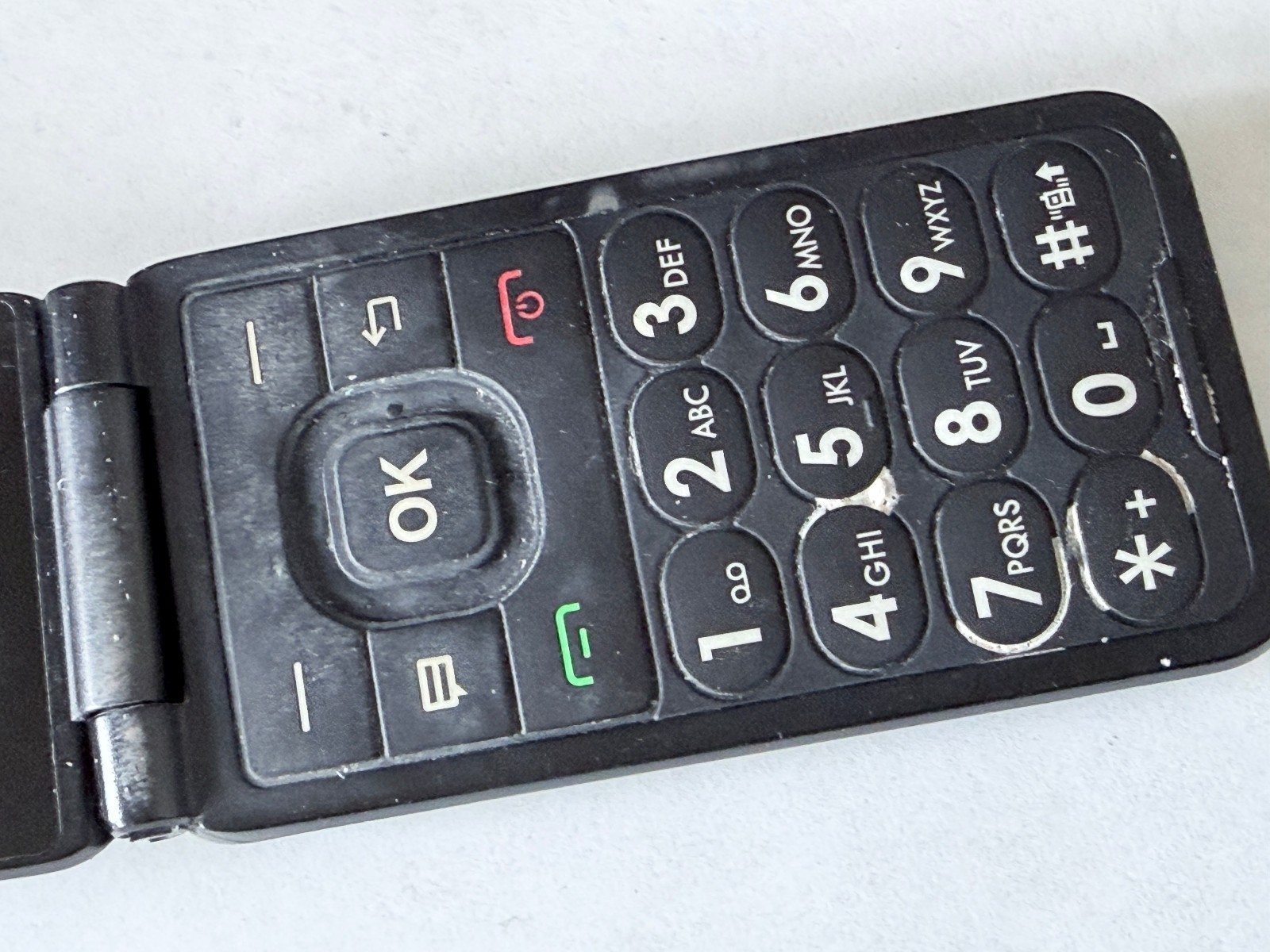 AT&T Cingular Flip IV U102AA 4G LTE Flip Phone KaiOS Black *READ*