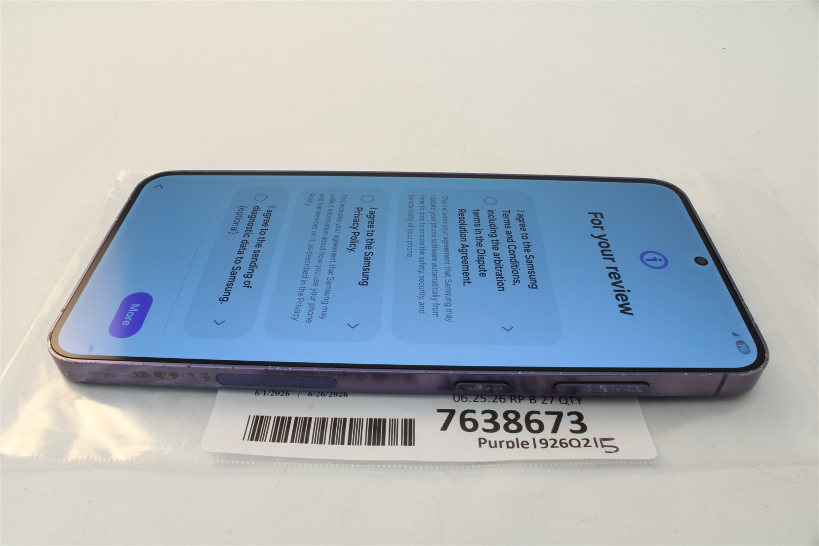 Samsung Galaxy S24+ 256GB Factory Unlocked AT&T T-Mobile Verizon GSM 7638673
