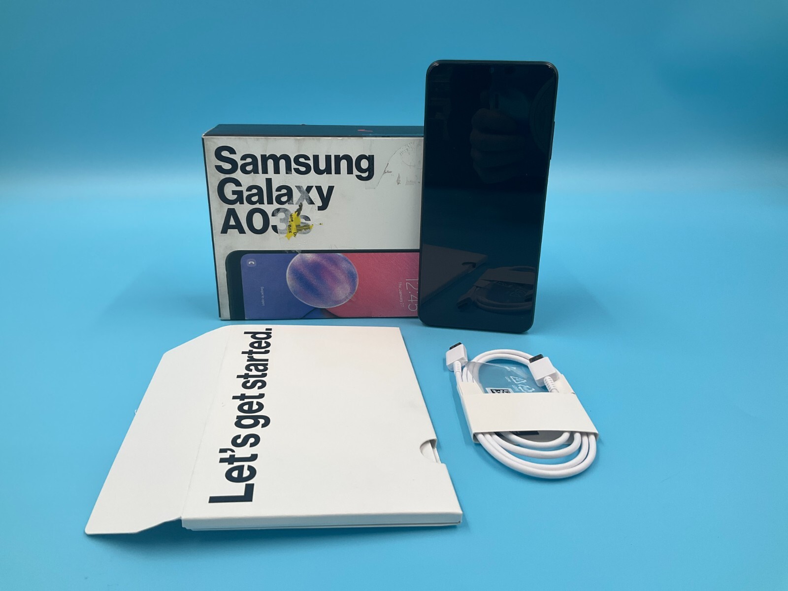 Samsung Galaxy A03s 32GB Verizon Black SM-A037UZKPVZW ✅❤️️✅❤️️ Open Box