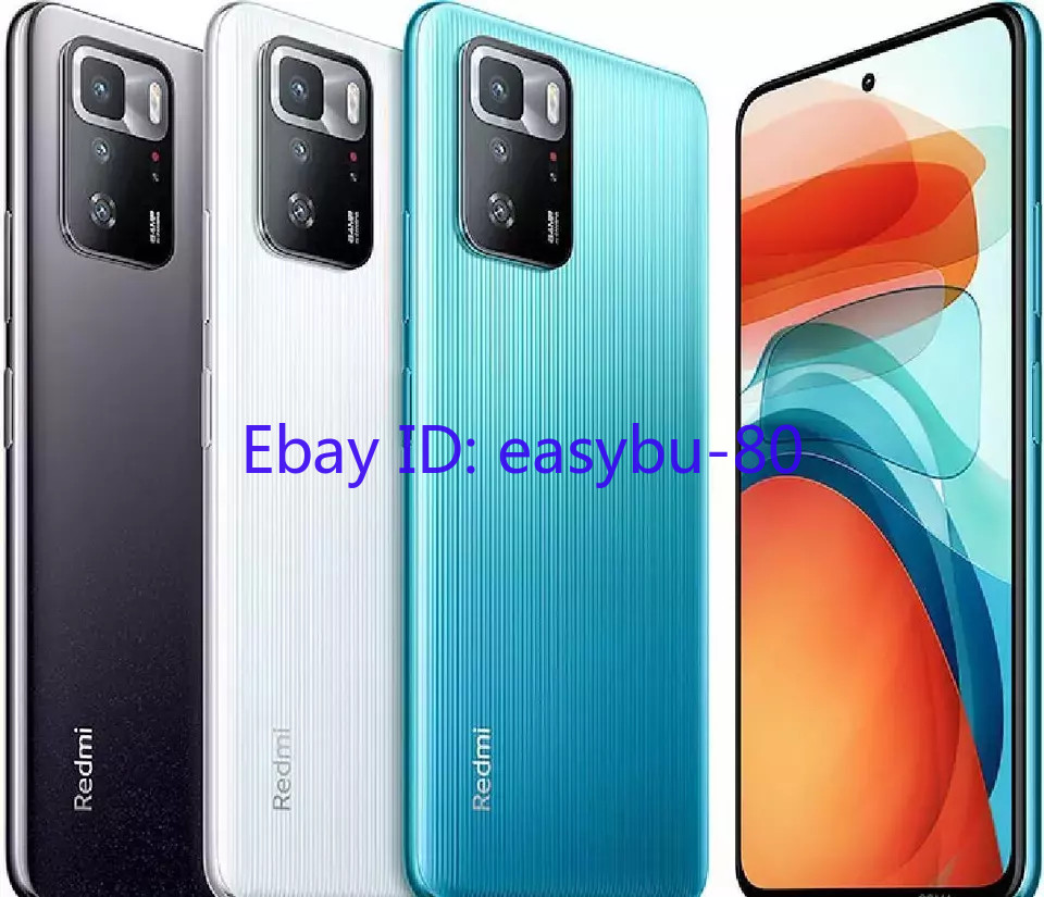 Xiaomi Redmi Note 10 Pro 5G-Dual SIM-64GB -Factory Unlocked-Octa-core-New Sealed