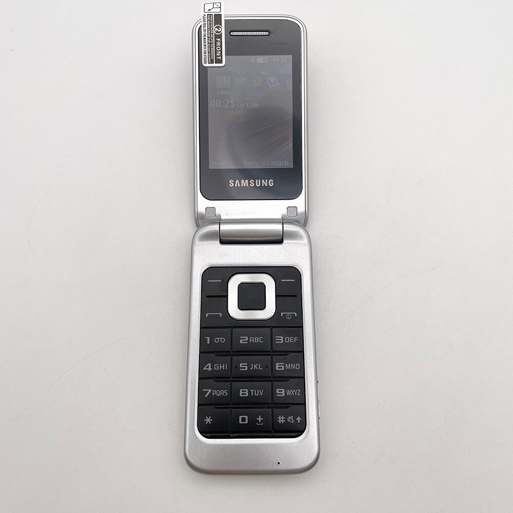 Original Samsung C3520 1.3MP GSM MP3 Bluetooth unlocked flip phone