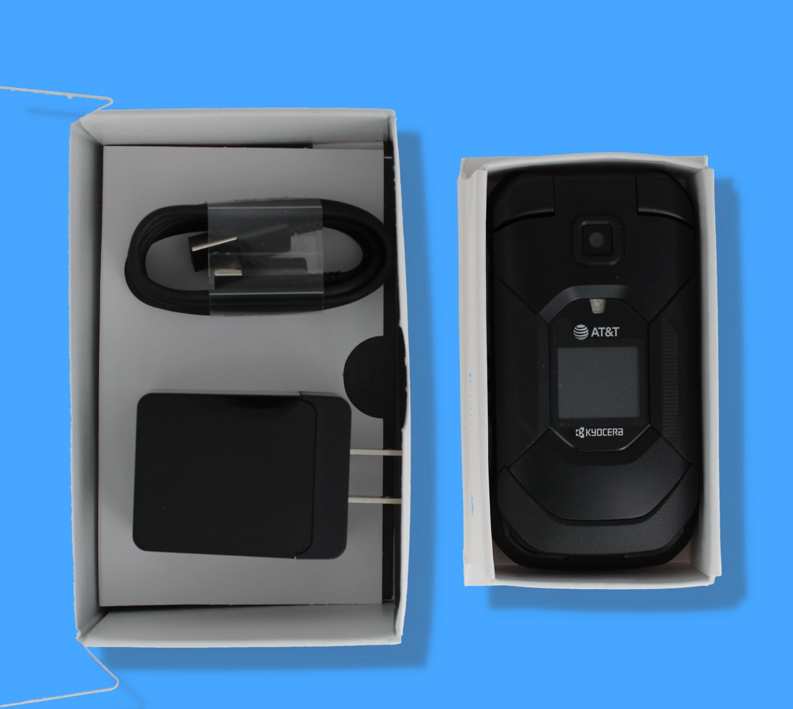 BRAND NEW AT&T KYOCERA DURAXE EPIC E4830 FLIP PHONE RUGGED 16GB BLACK