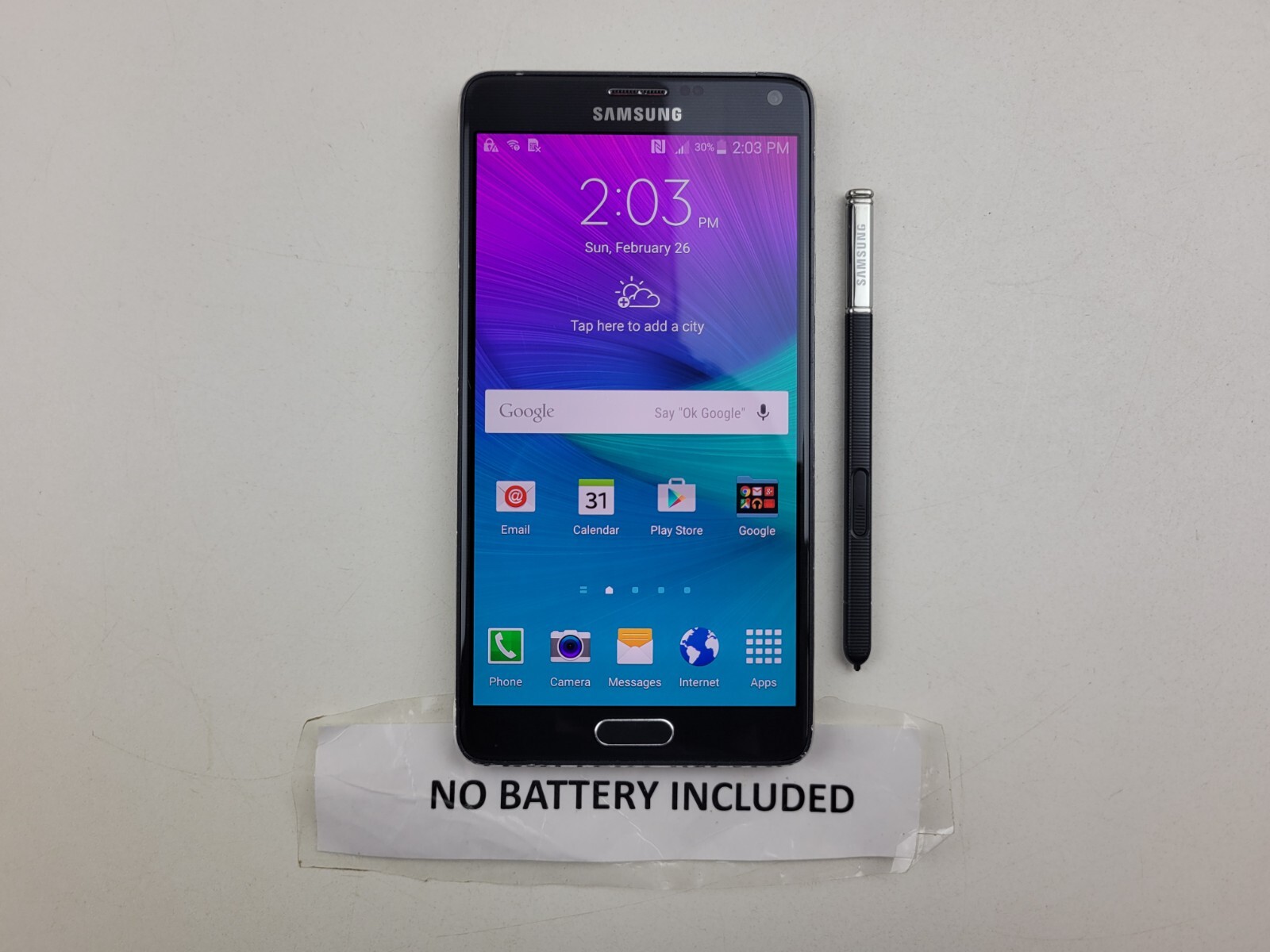 Samsung Galaxy Note 4 (SM-N910A) 32GB (AT&T) Smartphone – Clean IMEI – H0810