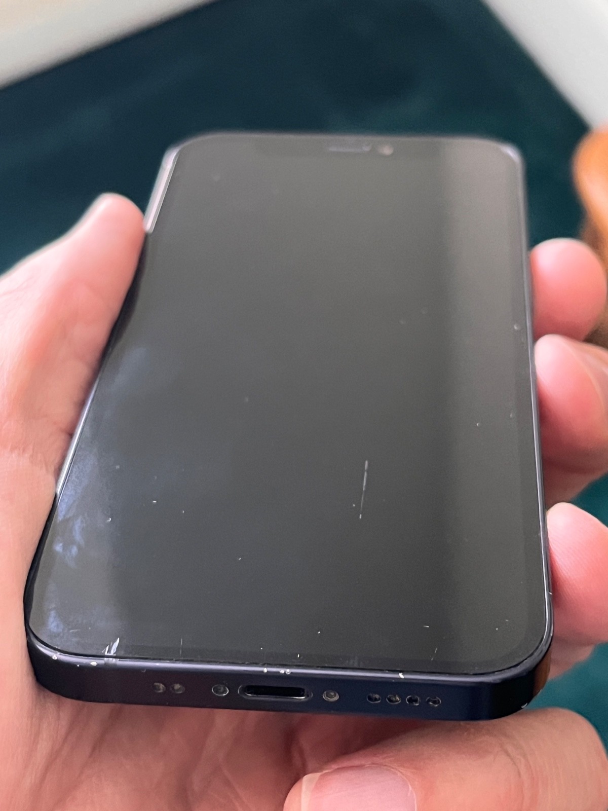 Unlocked Apple iPhone 12 Mini – A2176 128GB Black – 79% Battery – Good Condition