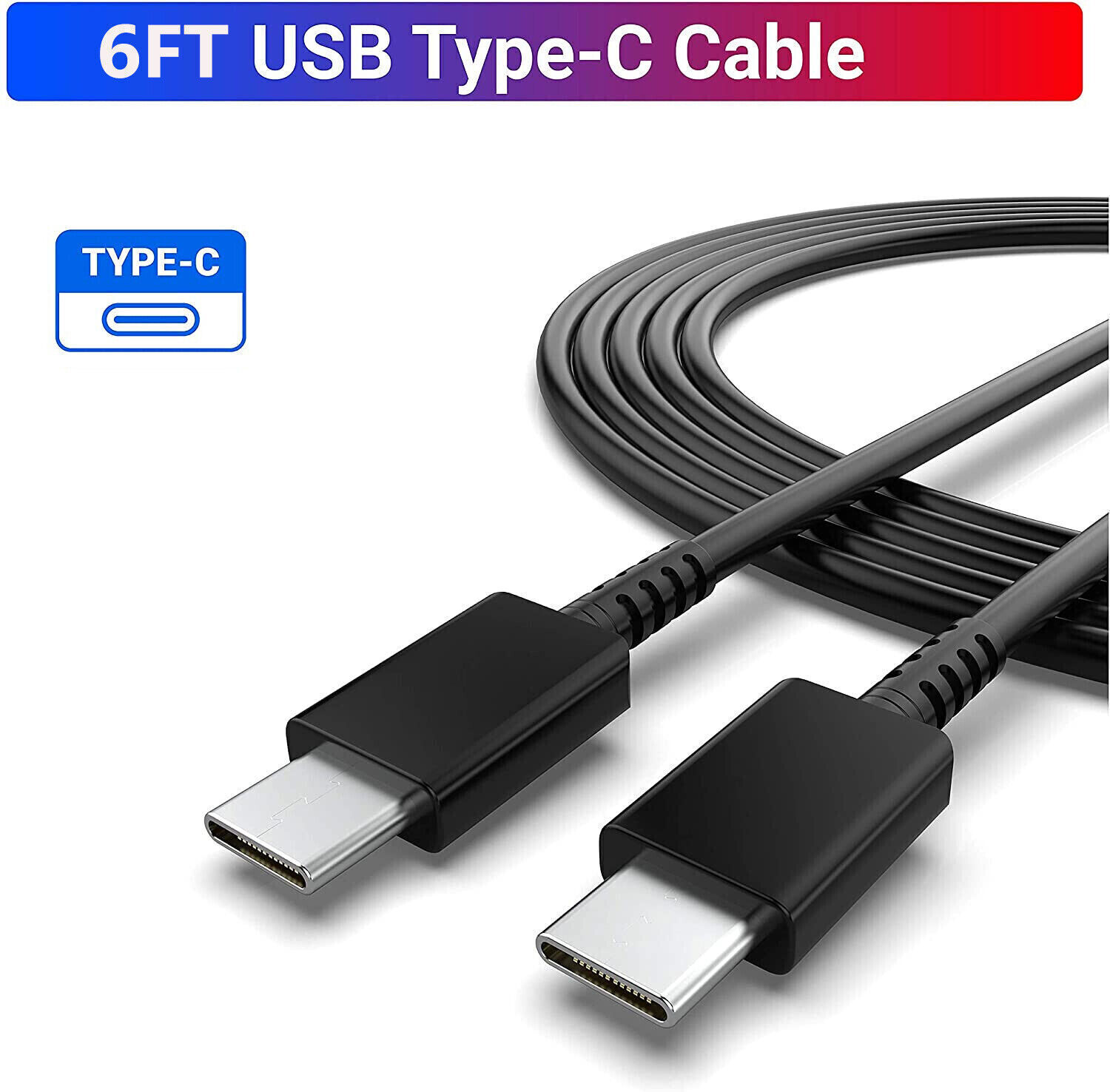 45W Type USB C Super Fast Wall Charger+6ft Cable For Samsung Galaxy S22 S23 S21A