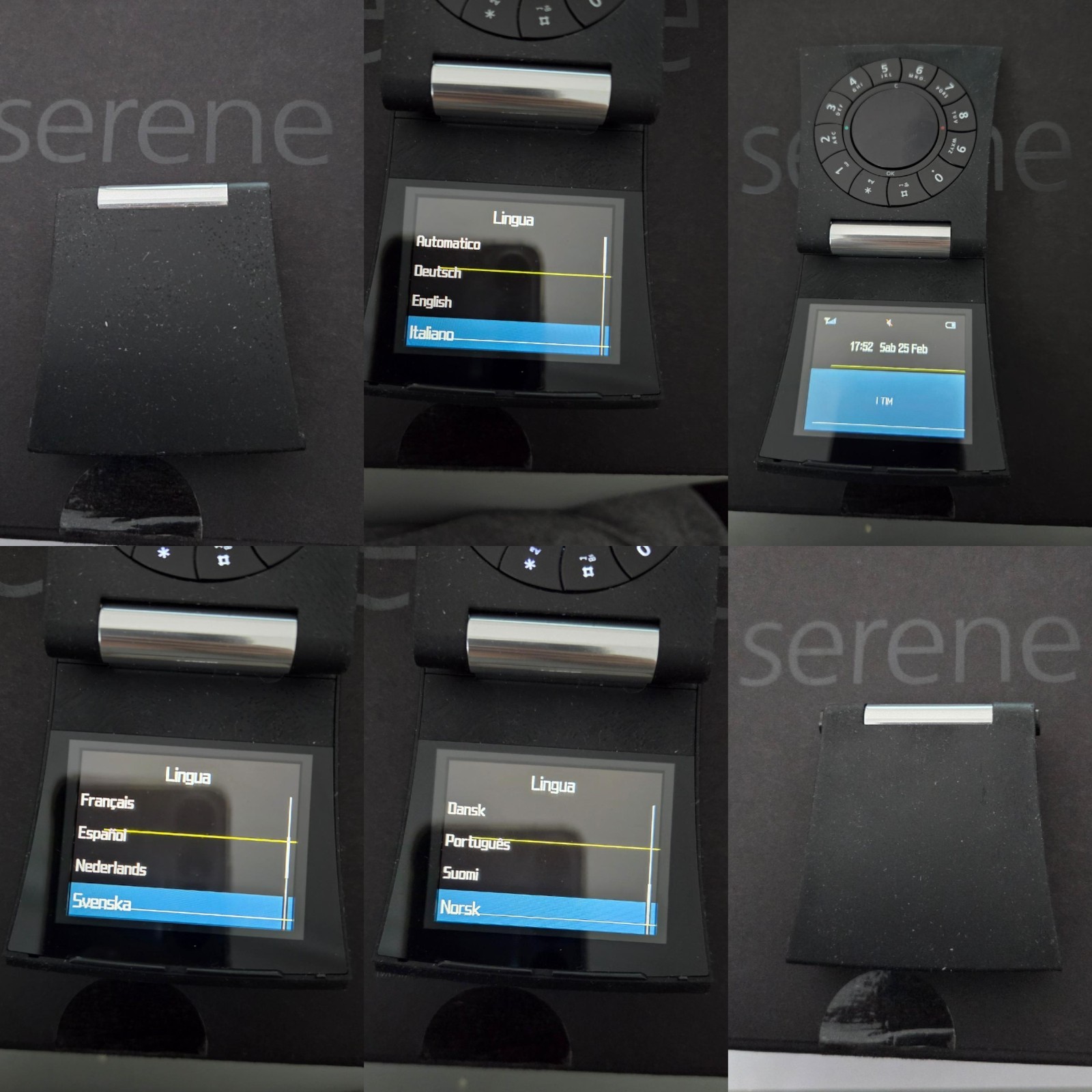 SAMSUNG SGH E910 SERENE GSM UNLOCKED SIM FREE UNLOCK CELL PHONE