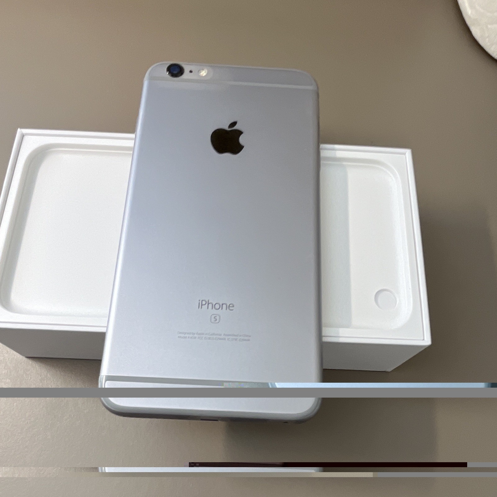 Apple iPhone 6s Plus 32GB -100% Battery! Silver Factory Unlocked 12MP iOS w/ Box