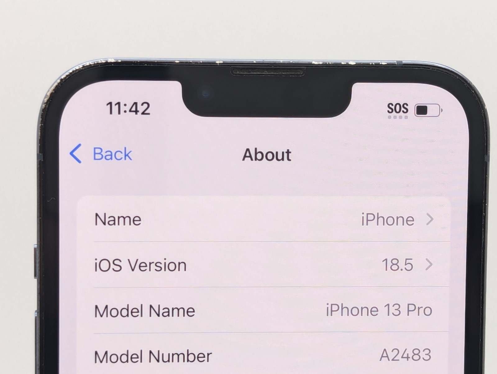 Apple iPhone 13 Pro A2483 128GB Good Condition | Sierra Blue | UNLOCKED