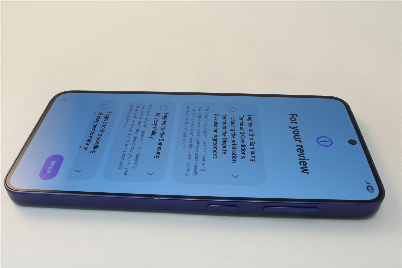 Samsung Galaxy S25 Blue Claro (PCT) Smartphone w/Warranty w/ 100% batt! 7635330