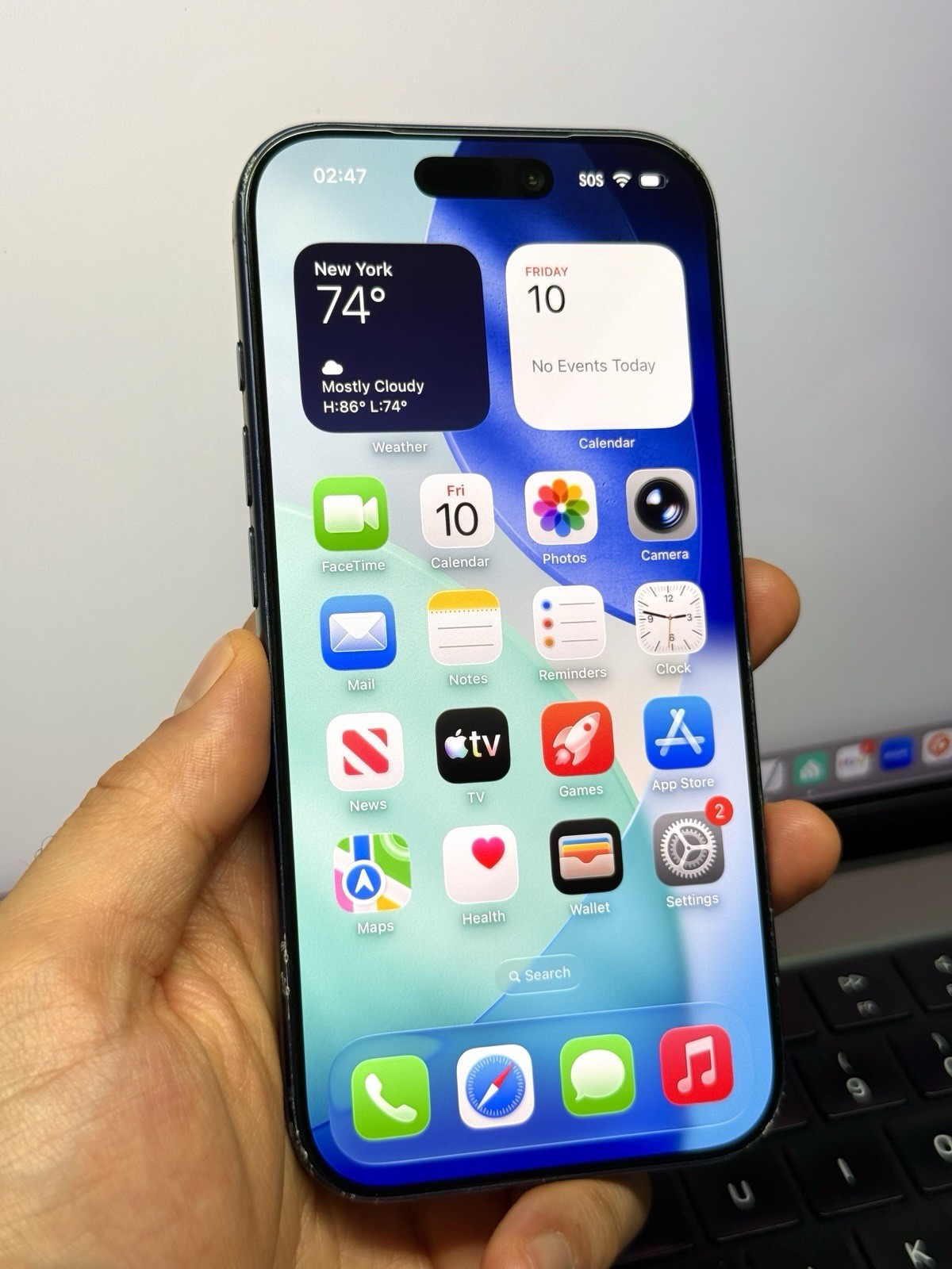 Apple iPhone 17 Pro (95% Batt) Factory Unlocked 256GB Deep Blue #24809