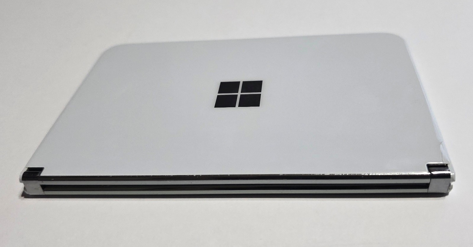 Original Glacier White Microsoft Surface Duo 256GB Unlocked Android Phone Only