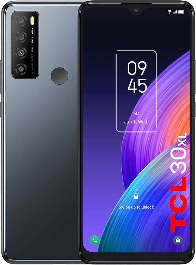 TCL 30 XL T701DL 64GB Straight Talk Locked Space Gray Excellent Condition