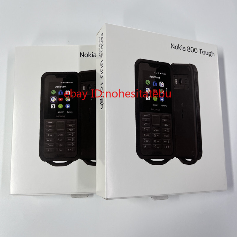 Nokia 800 Tough 4G LTE Unlocked GPS WIFI Original 2.0MP Camera Mobile Phone