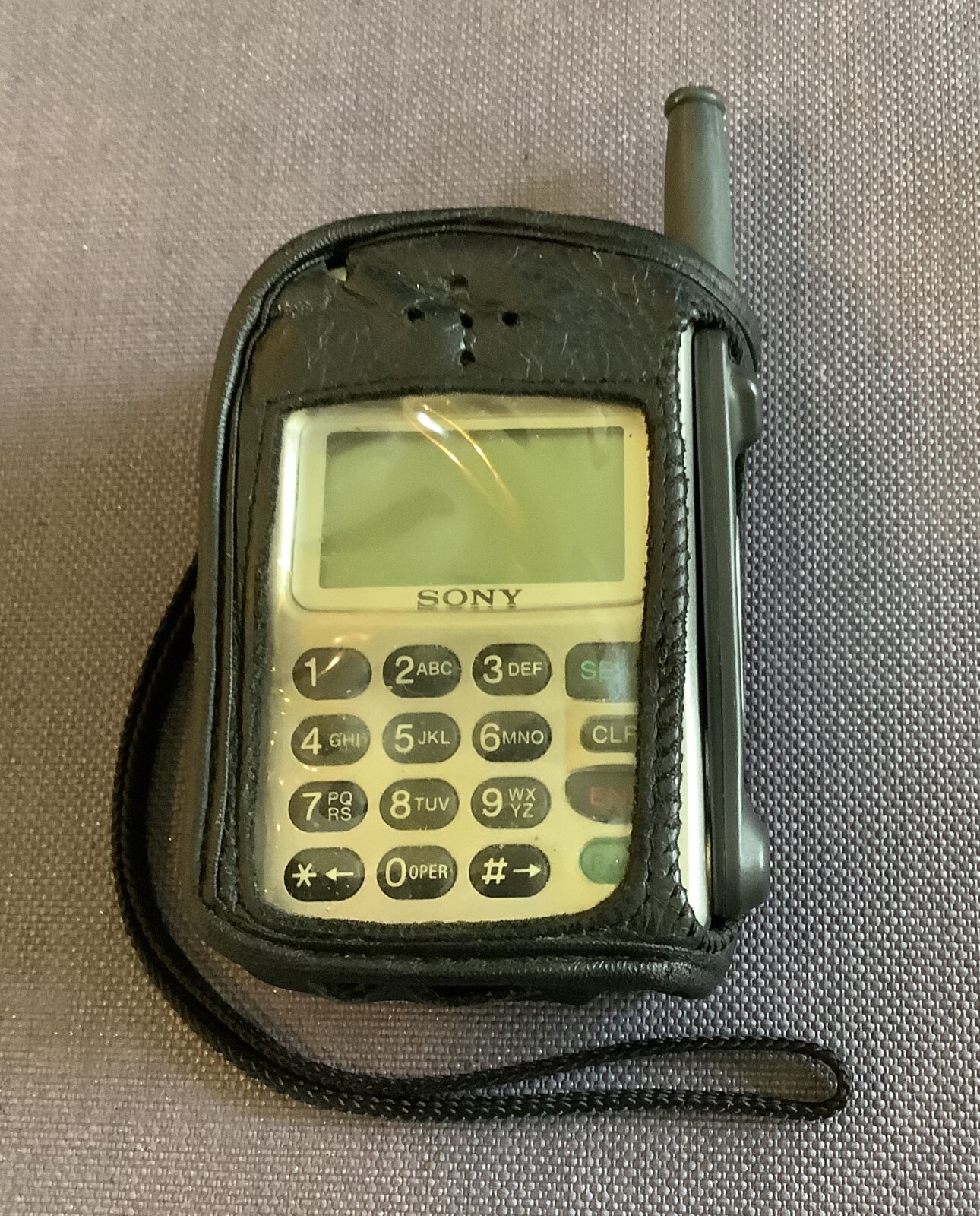 COLLECTIBLE Sony CM-Z200 D-Wave Zuma 1997 Cell Phone CDMA 800 BUNDLE – WORKING