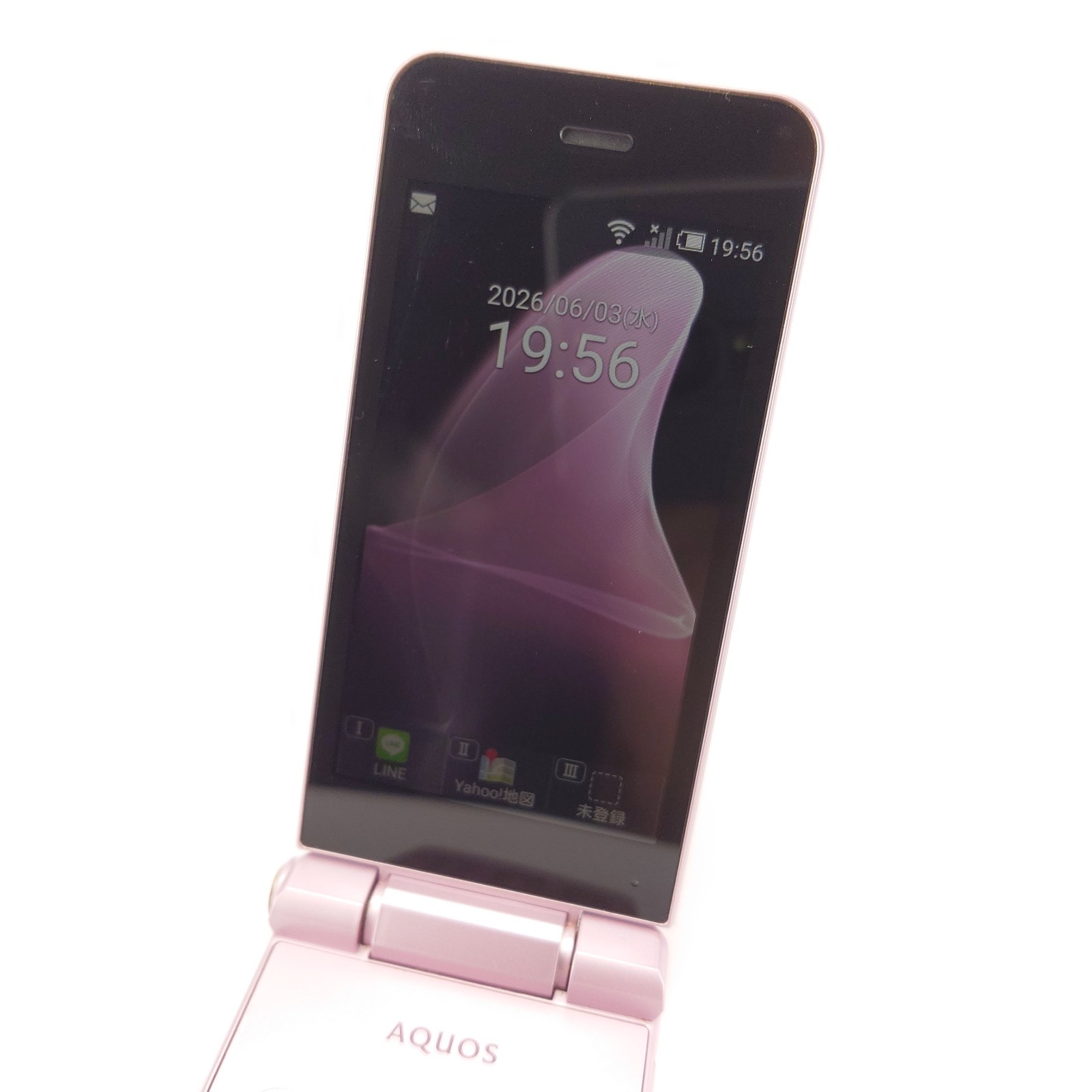 SHARP 601SH AQUOS KEITAI 2 Pink Unlocked Android Flip Phone English Ready