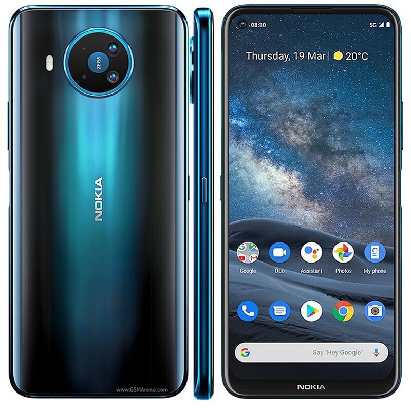 Unlocked Nokia 8.3 5G 64G DUAL SIM WiFi Fingerprint Polar Night Blue OPEN BOX