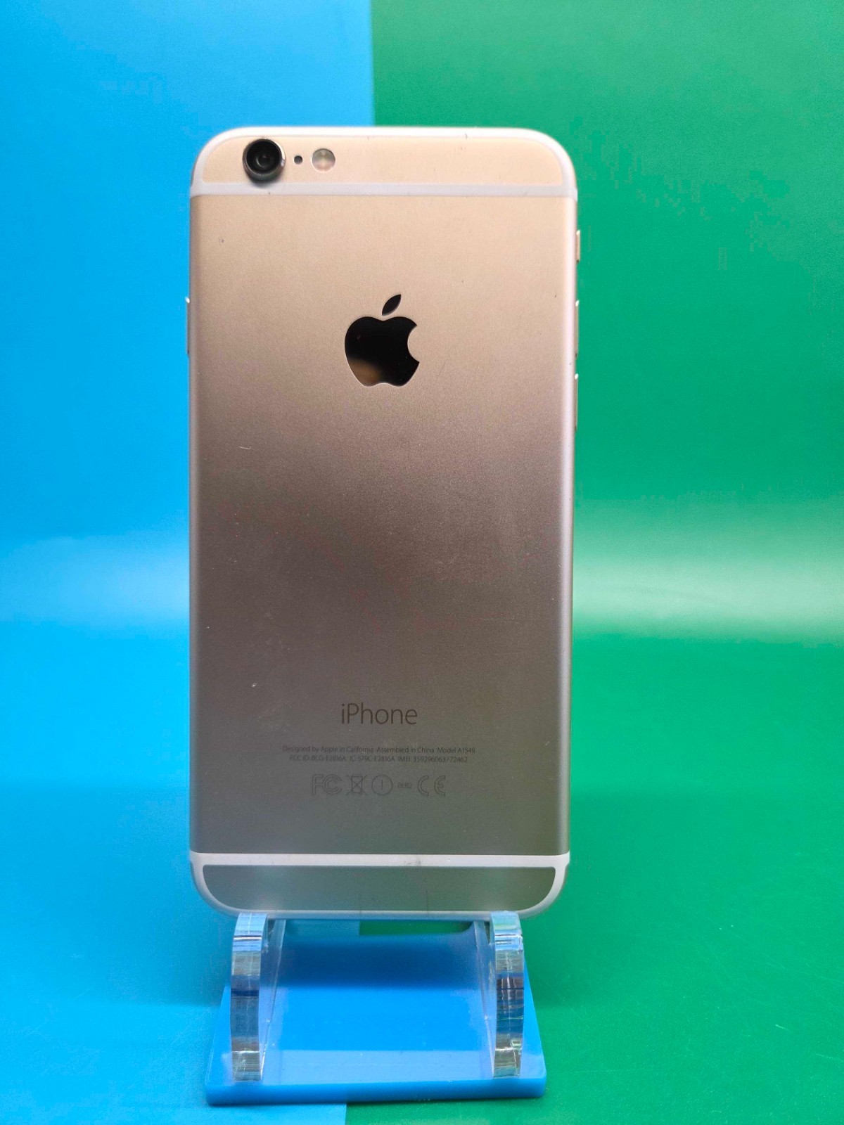 Apple iPhone 6 Cell Phone A1549 AT&T Gold/White- 64GB 88% Battery Health