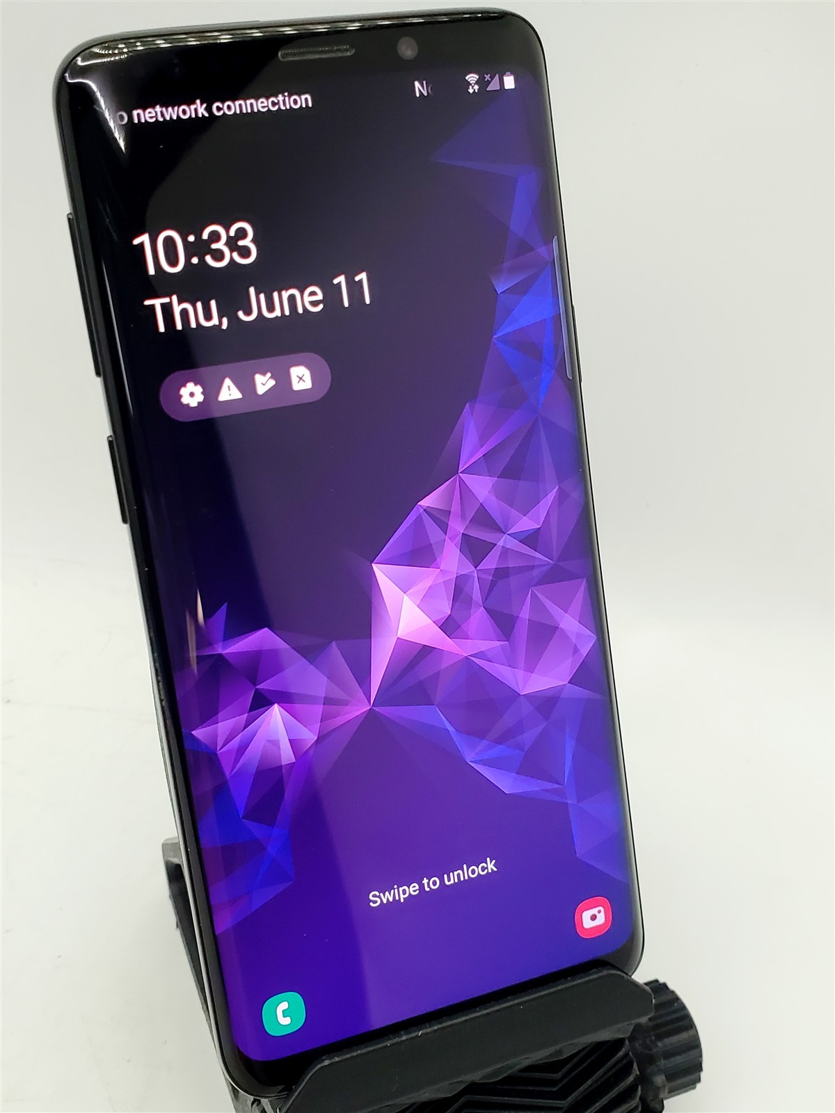 Samsung Galaxy S9 Midnight Black SM-G960U 64GB VERIZON ONLY Batt 97% No A/C