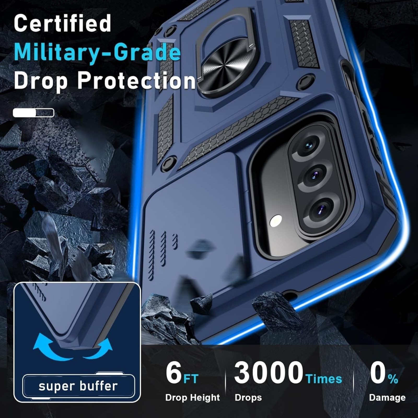 For Samsung Galaxy A17 5G Case Shockproof Protective Military Guard Phone Cover