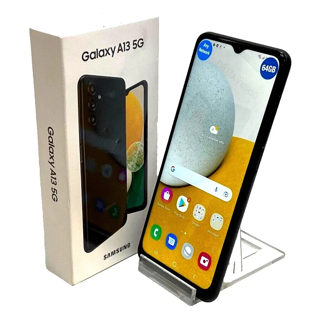 Samsung Galaxy A13 5G SM-A136U 64GB Unlocked Black New Sealed Smartphone