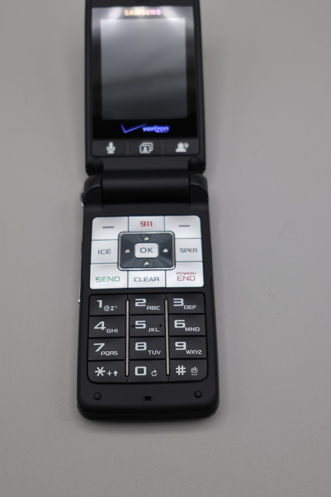 Samsung Haven SCH-U320 – Charcoal Gray ( Verizon ) No Camera Flip Phone Untested