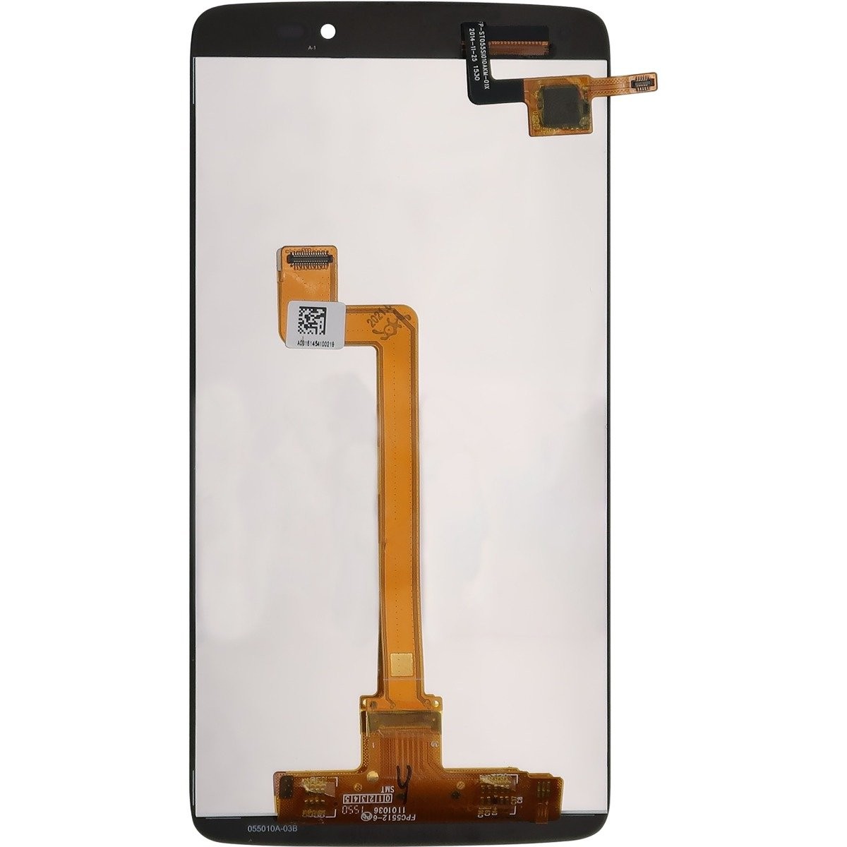 LCD With Touch Replacement Compatible For Alcatel One Touch Idol 3 Black