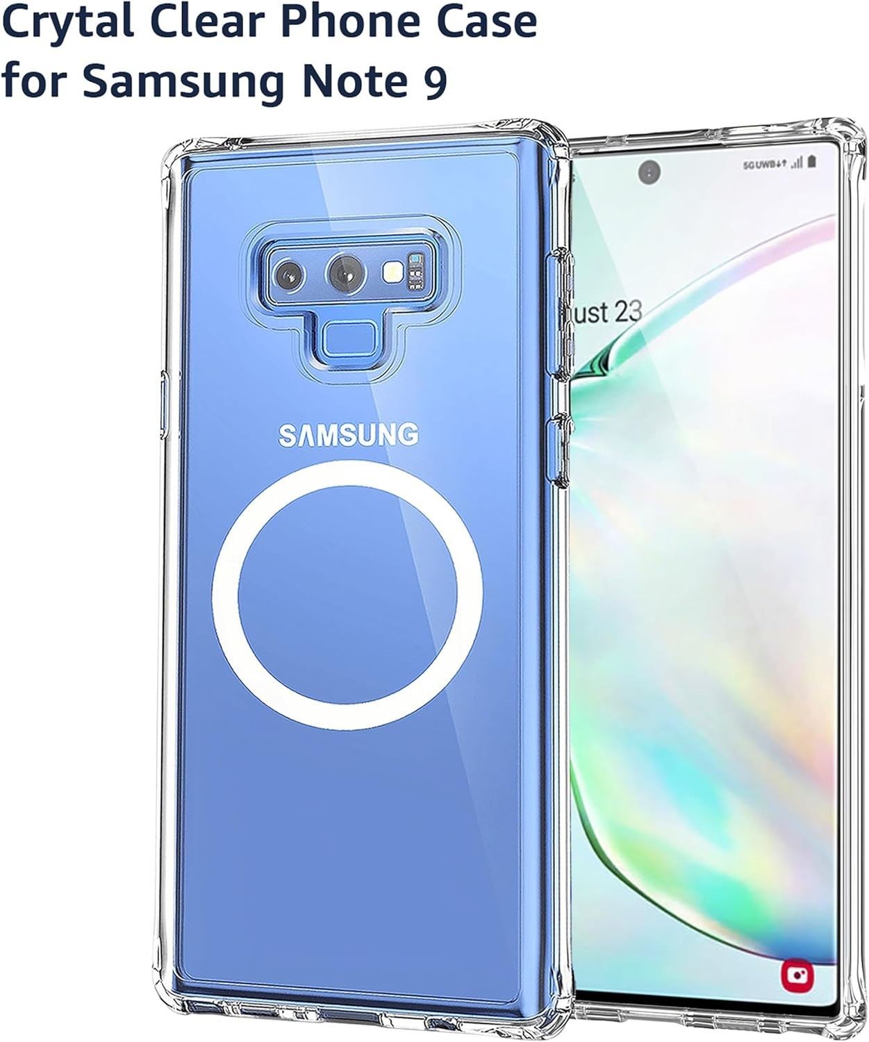 Samsung Galaxy Note 9 Case Clear Scratch Proof Slim Cover Bumper Protective NEW