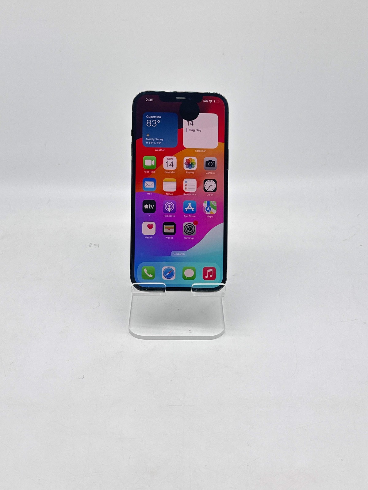 Apple iPhone 12 Pro Max 256GB Factory Unlocked Cracked Back Bad LCD
