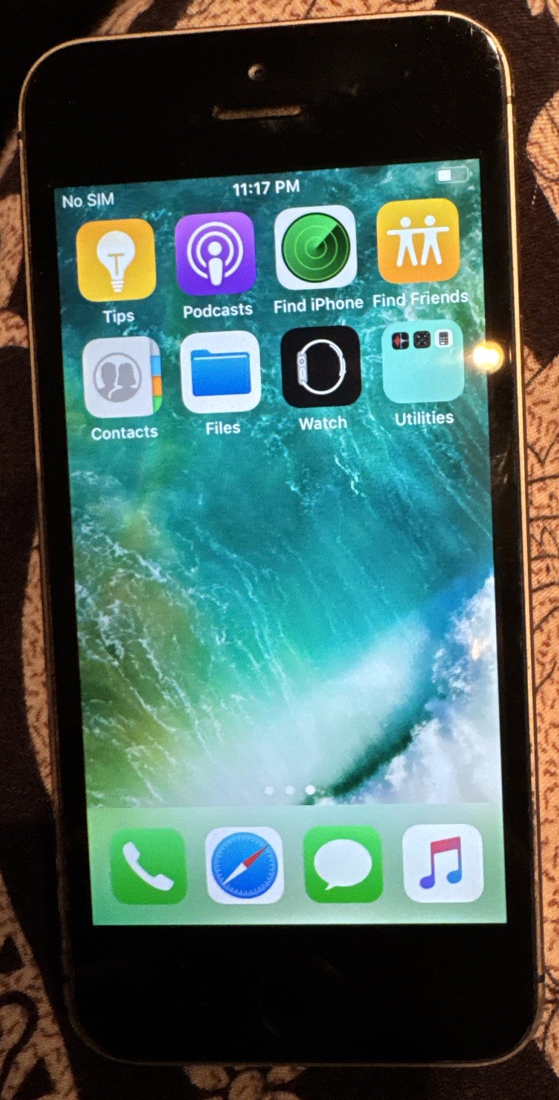 Apple iPhone 5s 16 GB Black (Unknown) A1533 Good Used 12.4.5 IOS