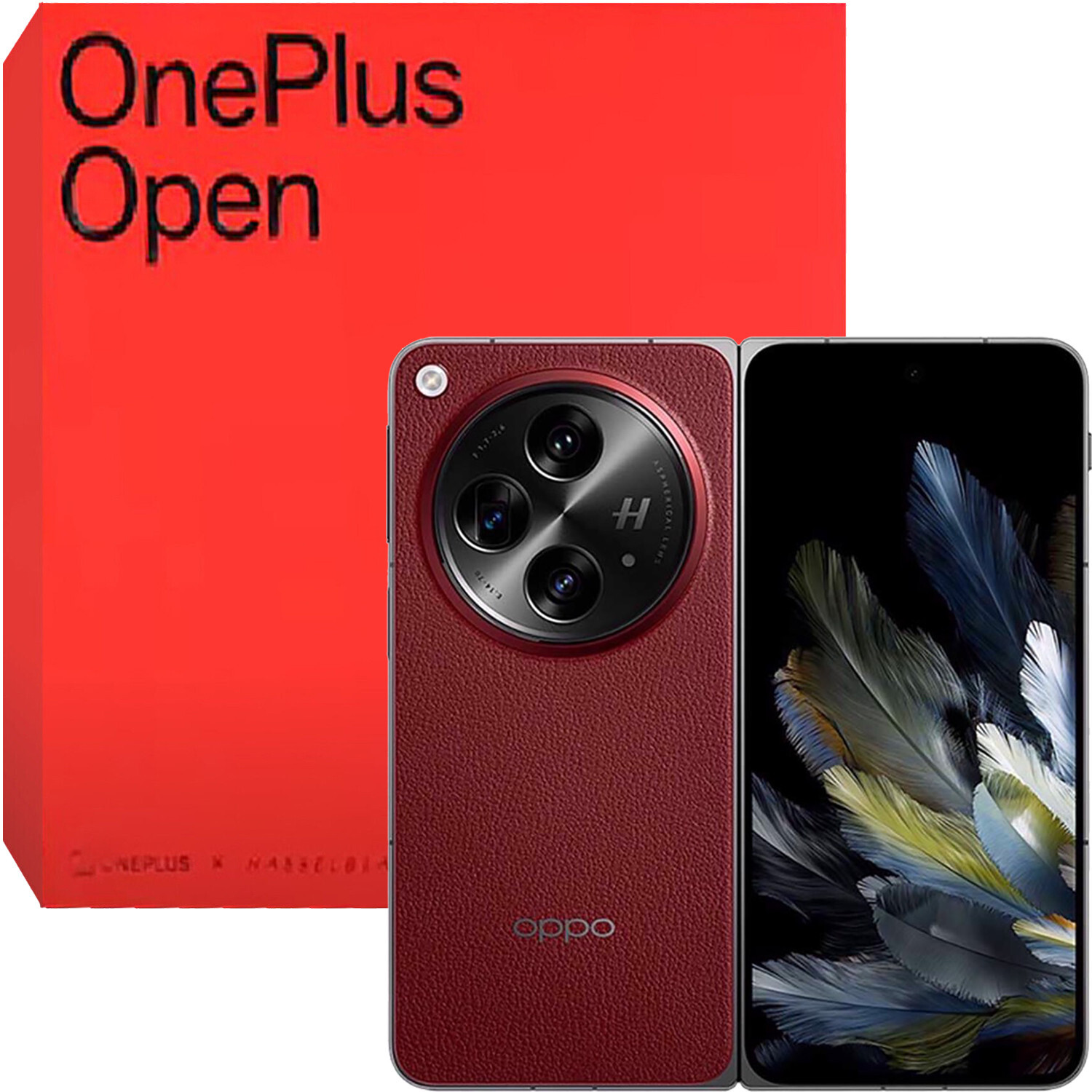 OnePlus Open 5G Apex Ed Crimson 1TB + 16GB Dual-SIM Factory Unlocked GSM NEW