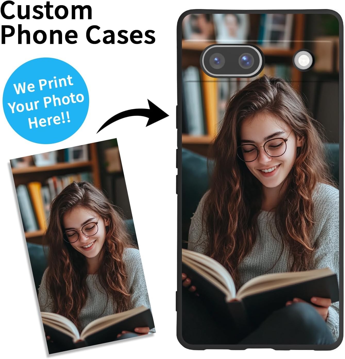 Custom Personalized Photo Phone Case for Google Pixel 10 9 8 7 6 A Pro/Pro XL