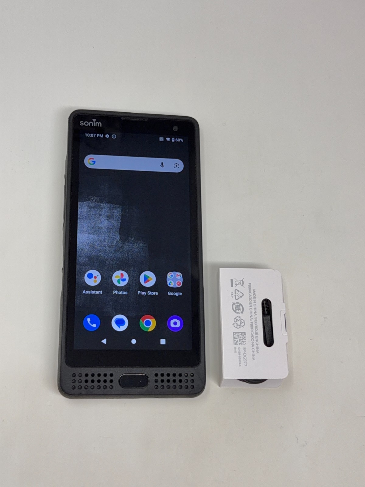 SONIM XP10 (XP9900) 5G – 128GB Factory Unlocked Black – Rugged – Good