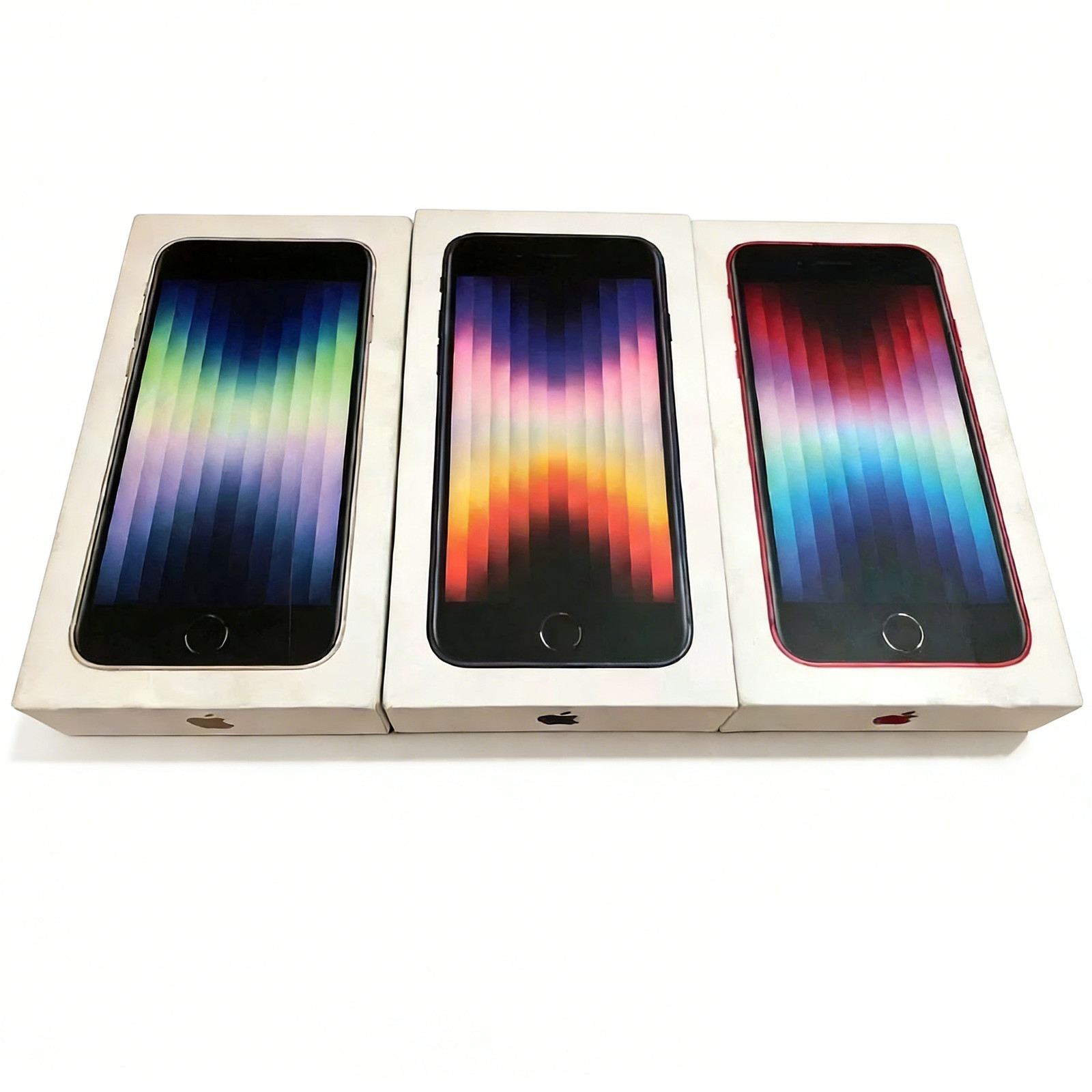 New Sealed Apple iPhone SE 3rd Gen 64GB 128GB 256GB Factory Unlocked Smartphones
