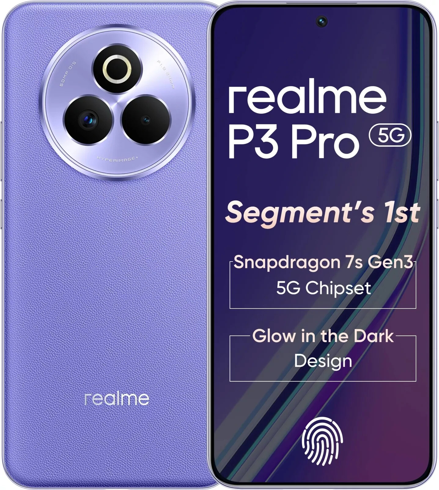 realme P3 Pro 5G (Purple 256GB 8GB RAM) 7s Gen3 Processor6.83″ Global Version
