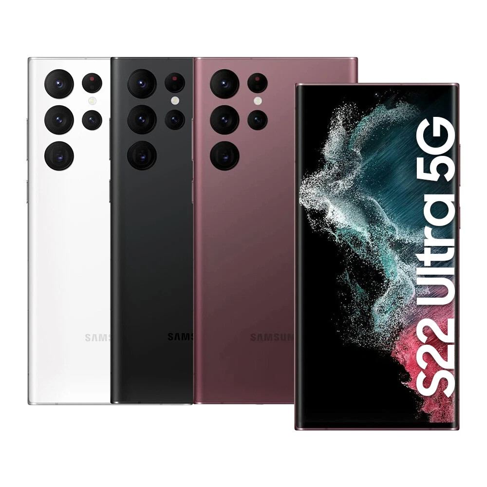 NEW SEALED Samsung Galaxy S22 Ultra 5G S908U 128GB/256GB/512GB Factory Unlocked