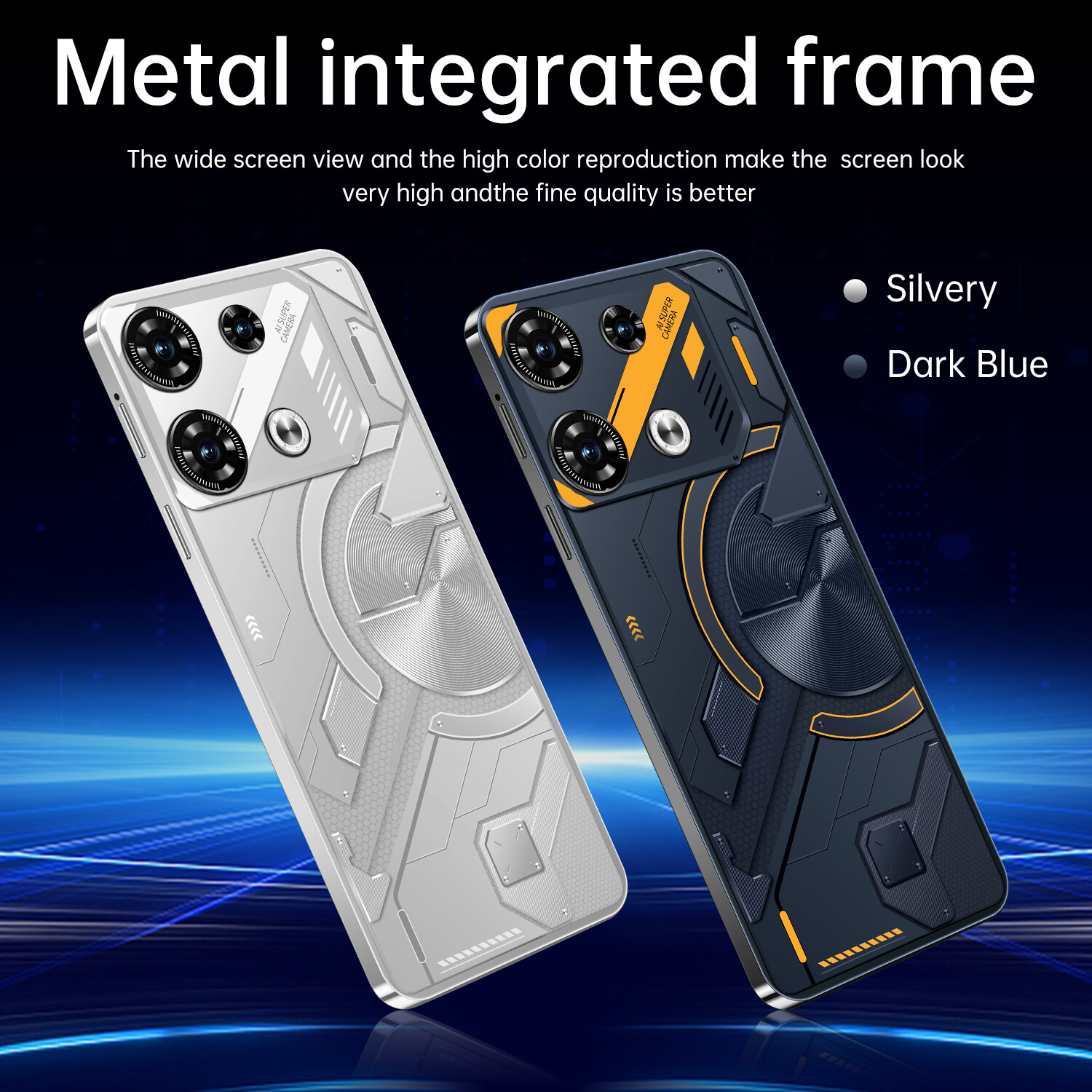 GT10 Pro Smartphone 6.8″ HD Factory Unlocked Android 8+256GB 7800mAh Dual SIM