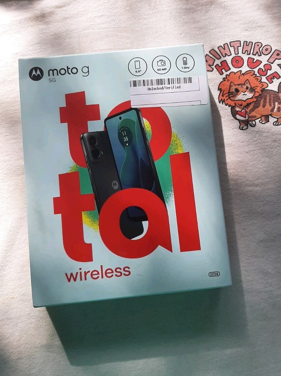 Unlocked Motorola Moto G 5G 2024 XT2417 4GB RAM 128GB USA Original Retail Box