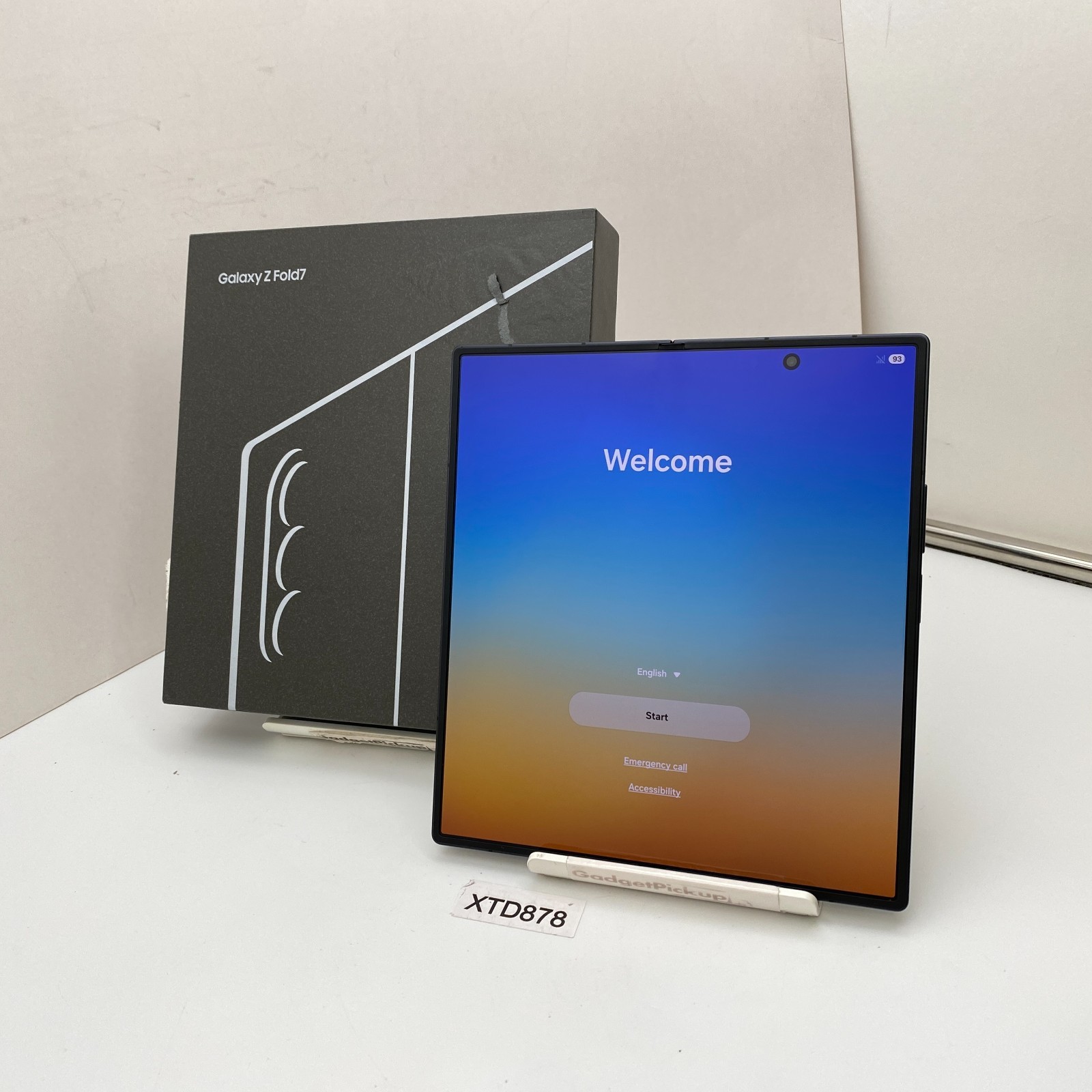 Samsung Galaxy Z Fold7 SM-F966U – 512GB Titanium JetBlack (Spectrum) – FOR PARTS